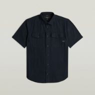 Picture of G-STAR MEN'S MARINE SLIM SHIRT IN SALUTE GD 6