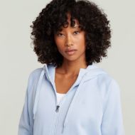 Снимка на G-STAR ДАМСКИ СУИТШЪРТ PREMIUM CORE 2.1 HOODED ZIP THRU SWEATER В LT WAVE 3