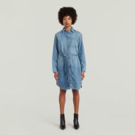 Picture of G-STAR WOMEN'S SHIRT DRESS BELT IN FADED BLUE KYANITE 1