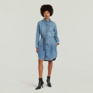 Picture of G-STAR WOMEN'S SHIRT DRESS BELT IN FADED BLUE KYANITE 5