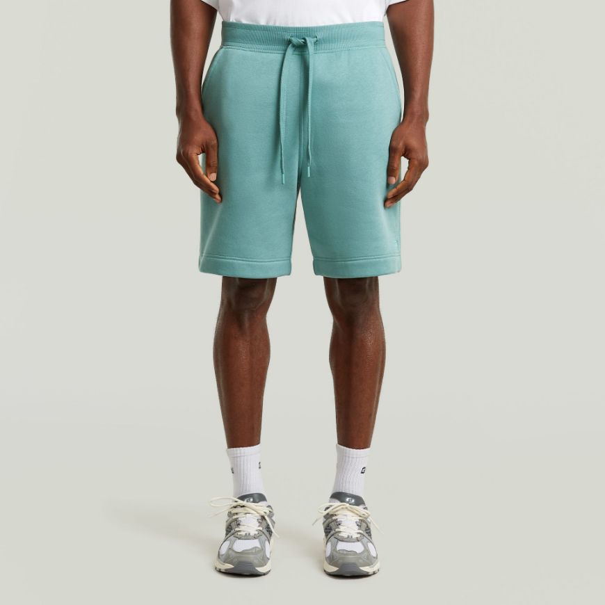 Снимка на G-STAR МЪЖКИ БЕРМУДИ PREMIUM CORE SWEAT SHORTS В MINERAL BLUE