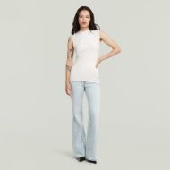 Снимка на G-STAR ДАМСКИ ТОП 2ND SKIN MOCK T-SHIRTВ MILK 5