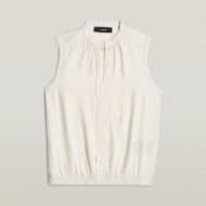 Снимка на G-STAR WOMEN'S STAND UP COLLAR TOP В CHALK 7