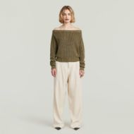 Снимка на G-STAR ДАМСКИ ПАНТАЛОН PLEATED CHINO В WHITEBAIT GD 5