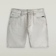 Picture of G-STAR MEN'S DAKOTA SHORTS CLEAN EDGE IN BEACHED FADED DOLOMITE GREY 6