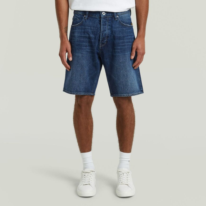 Снимка на G-STAR МЪЖКИ БЕРМУДИ DAKOTA SHORTS CLEAN EDGE В WORN В BLUE GALENA