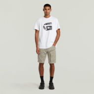 Снимка на G-STAR МЪЖКИ БЕРМУДИ ROVIC ZIP REGULAR SHORTS В ELEPHANT SKIN 4