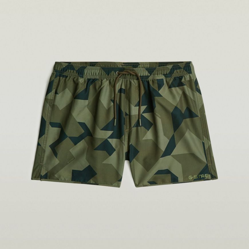 Снимка на G-STAR МЪЖКИ БАНСКИ CARNIC 2.0 AO SWIM SHORTS В FOUR LEAF CLOVER GEO ABSTRACT CAMO