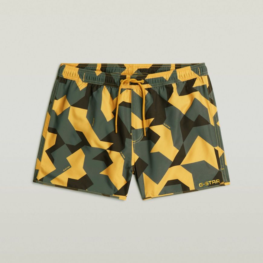Снимка на G-STAR МЪЖКИ БАНСКИ CARNIC 2.0 AO SWIM SHORTS В SAFFRON GEO ABSTRACT CAMO