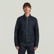 Picture of G-STAR MEN'S BIKER JACKET IN STAY RAW DENIM 1