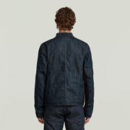 Picture of G-STAR MEN'S BIKER JACKET IN STAY RAW DENIM 2