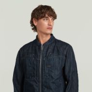 Picture of G-STAR MEN'S BIKER JACKET IN STAY RAW DENIM 3