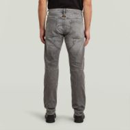 Picture of G-STAR MEN'S BIKER PATCHED 3D SLIM JEANS IN SUN FADED GUNMETAL 2