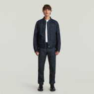 Picture of G-STAR MEN'S BIKER PATCHED 3D SLIM JEANS IN STAY RAW DENIM 5