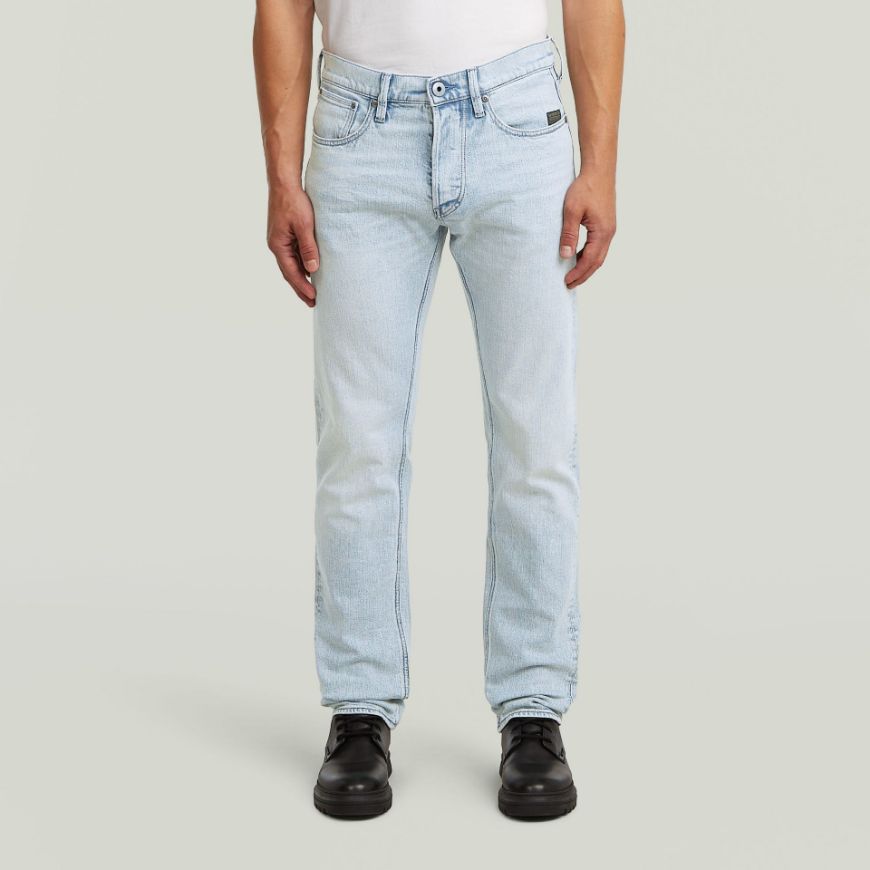 Picture of G-STAR MEN'S STREEM SLIM TAPERED JEANS IN SUN FADED BLUE GALENA