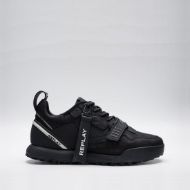Снимка на REPLAY МЪЖКИ СПОРТНИ ОБУВКИ  FIELD 2.0 STRAP X LEATHER SNEAKERS В ЧЕРНО 1