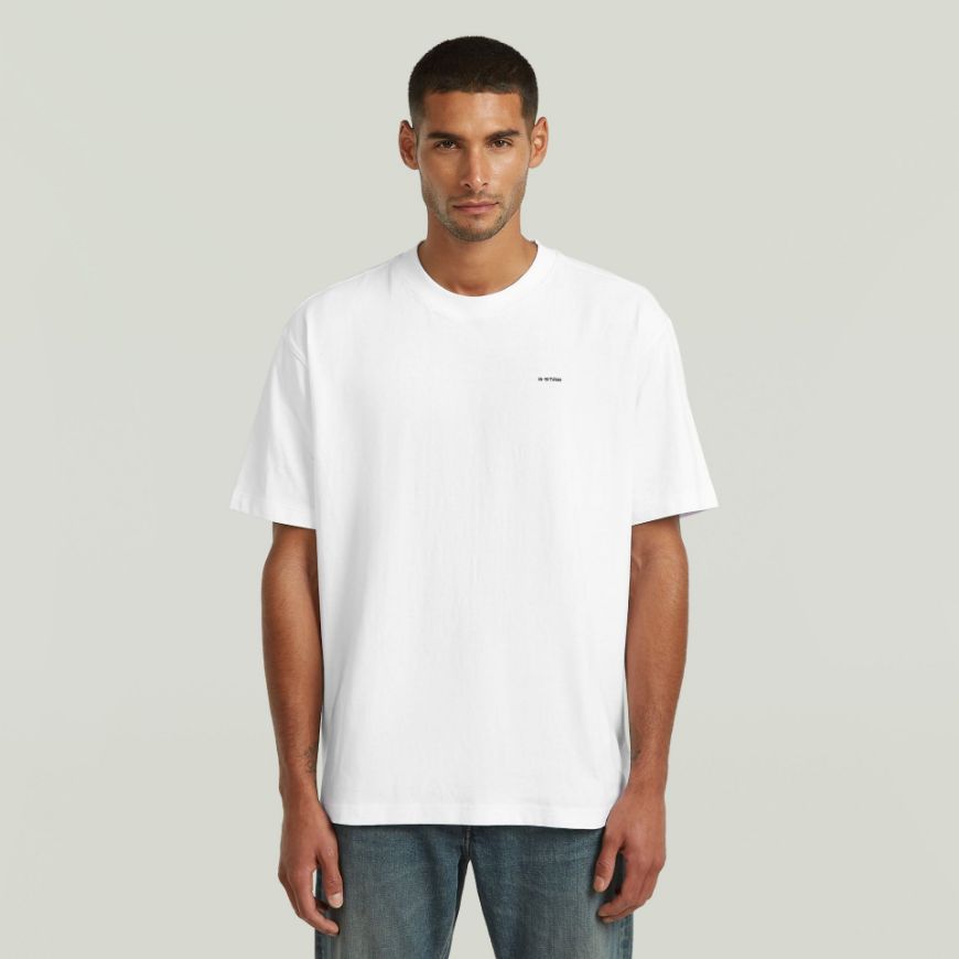 Снимка на G-STAR МЪЖКА БЛУЗА RELAXED BASE T-SHIRT В WHITE