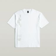 Снимка на G-STAR МЪЖКА БЛУЗА STENCIL GR RELAXED T-SHIRT В WHITE 6
