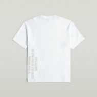 Снимка на G-STAR МЪЖКА БЛУЗА STENCIL GR RELAXED T-SHIRT В WHITE 7