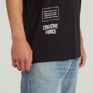 Снимка на G-STAR МЪЖКА БЛУЗА STENCIL GR RELAXED T-SHIRT В DK BLACK 3