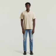 Picture of G-STAR MEN'S CORE REGULAR POLO IN WHITEBAIT 4