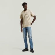 Picture of G-STAR MEN'S CORE REGULAR POLO IN WHITEBAIT 5