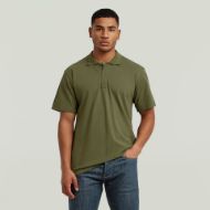 Picture of G-STAR MEN'S CORE REGULAR POLO IN SHADOW OLIVE 1