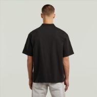 Picture of G-STAR MEN'S LOOSE POLO IN DK BLACK 2