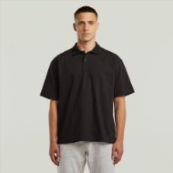 Picture of G-STAR MEN'S LOOSE POLO IN DK BLACK 1