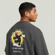 Снимка на G-STAR МЪЖКА БЛУЗА BACK GR LOOSE T-SHIRT В DK BLACK GD 3