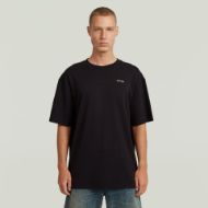 Снимка на G-STAR МЪЖКА БЛУЗА RIB INSERT RELAXED T-SHIRT В DK BLACK 1