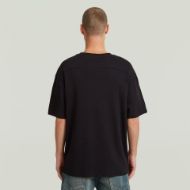 Снимка на G-STAR МЪЖКА БЛУЗА RIB INSERT RELAXED T-SHIRT В DK BLACK 2