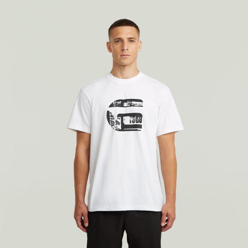 Снимка на G-STAR МЪЖКА БЛУЗА G ICON GR T-SHIRT В WHITE