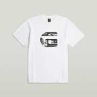 Снимка на G-STAR МЪЖКА БЛУЗА G ICON GR T-SHIRT В WHITE 6