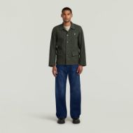 Picture of G-STAR MEN'S 2 POCKET OVERSHIRT IN ASFALT GD 3