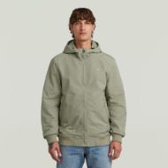 Picture of G-STAR MEN'S TRACK HOODED JACKET IN ELEPHANT SKIN 1