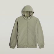 Picture of G-STAR MEN'S TRACK HOODED JACKET IN ELEPHANT SKIN 6