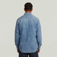 Снимка на G-STAR МЪЖКА РИЗА MARINE SLIM SHIRT DNM В FADED AZURA BLUE 2