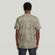 Picture of G-STAR MEN'S AOP T-SHIRT IN ELEPHANT SKIN ARCHIVAL TEXTURE 2