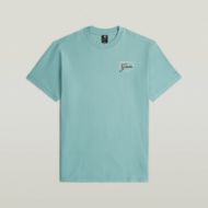 Снимка на G-STAR МЪЖКА БЛУЗА SCRIPT GR T-SHIRT В MINERAL BLUE 6