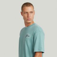 Снимка на G-STAR МЪЖКА БЛУЗА SCRIPT GR T-SHIRT В MINERAL BLUE 4