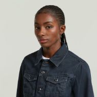 Снимка на G-STAR ДАМСКО ЯКЕ PITCHED HEM SLIM В RINSED INK BLUE COATED 3