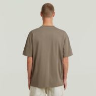 Picture of G-STAR MEN'S HB BADGE RELAXED T-SHIRT IN TURF 2