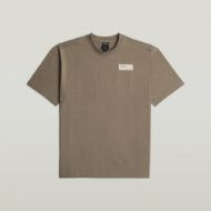 Picture of G-STAR MEN'S HB BADGE RELAXED T-SHIRT IN TURF 6