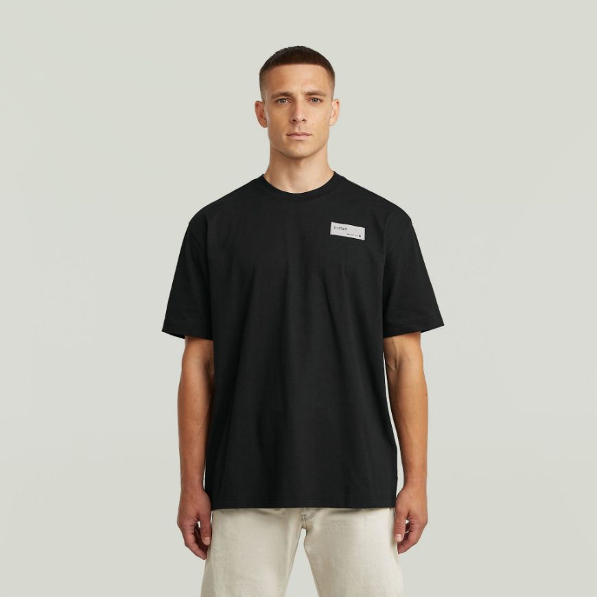 Снимка на G-STAR МЪЖКА БЛУЗА HB BADGE RELAXED T-SHIRT В DK BLACK