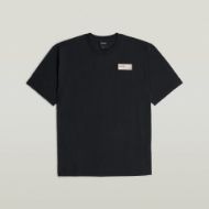 Снимка на G-STAR МЪЖКА БЛУЗА HB BADGE RELAXED T-SHIRT В DK BLACK 6