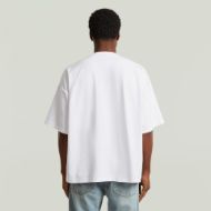 Снимка на G-STAR МЪЖКА БЛУЗА HEAVY JERSEY OVERSIZED T-SHIRT В WHITE 2