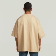 Снимка на G-STAR МЪЖКА БЛУЗА HEAVY JERSEY OVERSIZED T-SHIRT В CREAM 2