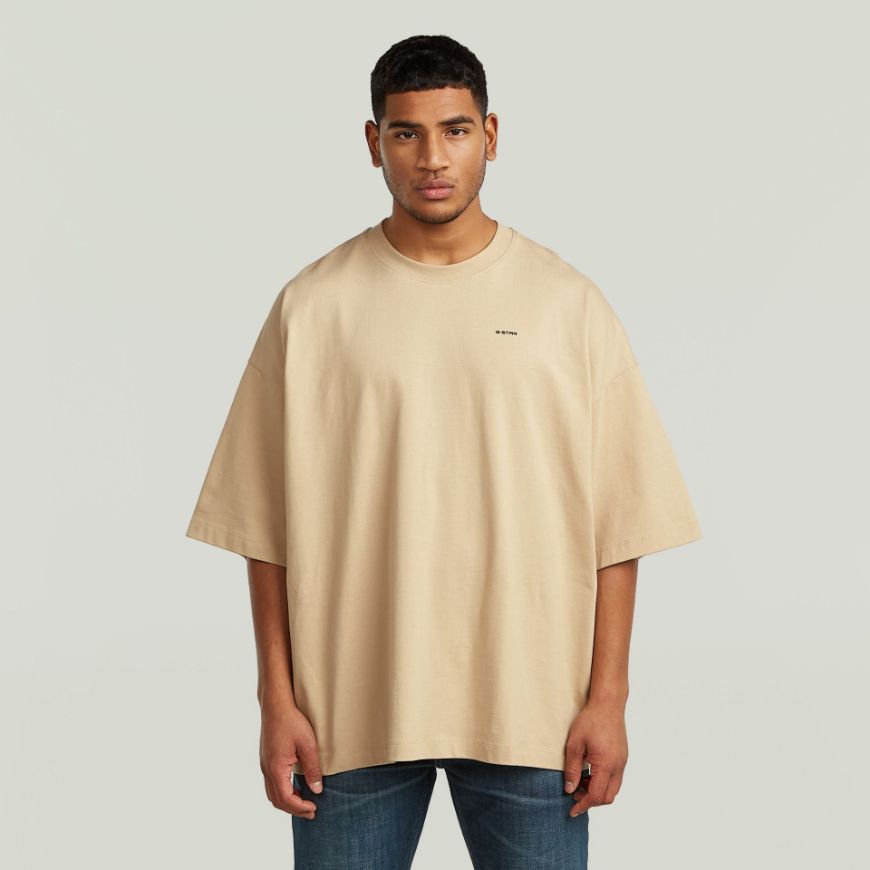 Снимка на G-STAR МЪЖКА БЛУЗА HEAVY JERSEY OVERSIZED T-SHIRT В CREAM