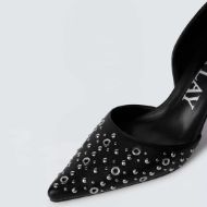 Снимка на REPLAY ДАМСКИ ОБУВКИ  VERONIQUE MIXED POINTED-TOE PUMPS В ЧЕРНО 6